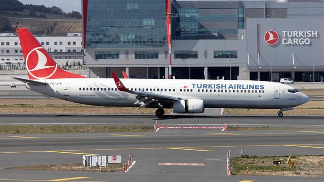 TC-JYE:Boeing 737-900:Turkish Airlines